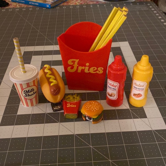 Office/school supply “Food” bundle. - Picture 2 of 10